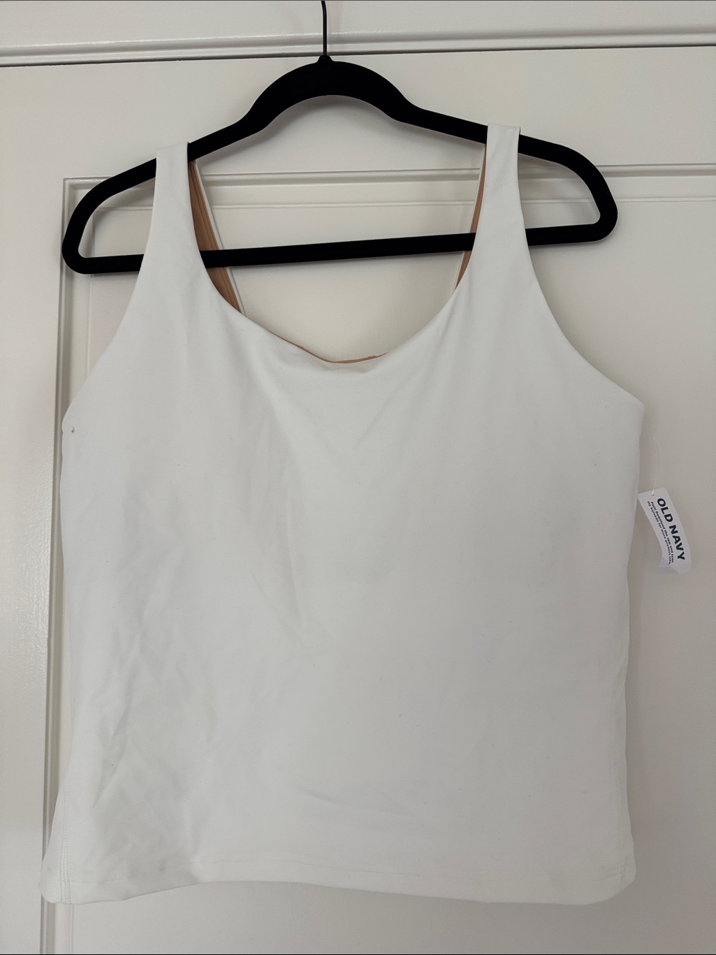 Nwt Athletic Crop Tank With Built In Bra